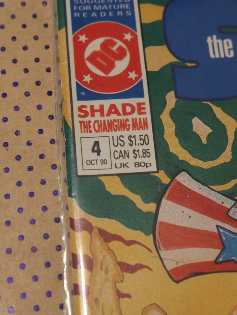 Shade the Changing Man #4 Comic